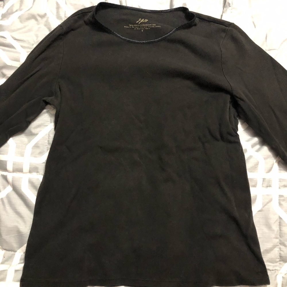 Simple black long sleeve